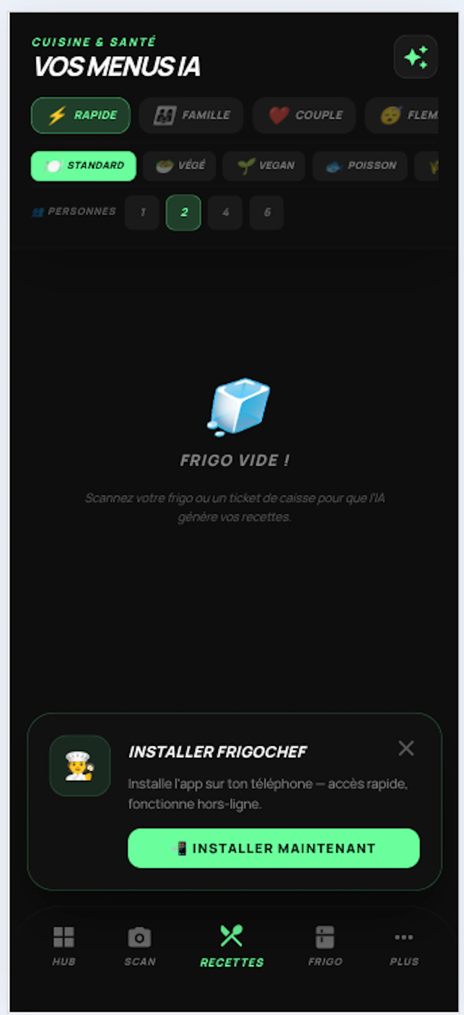 FrigoChef screenshot 2