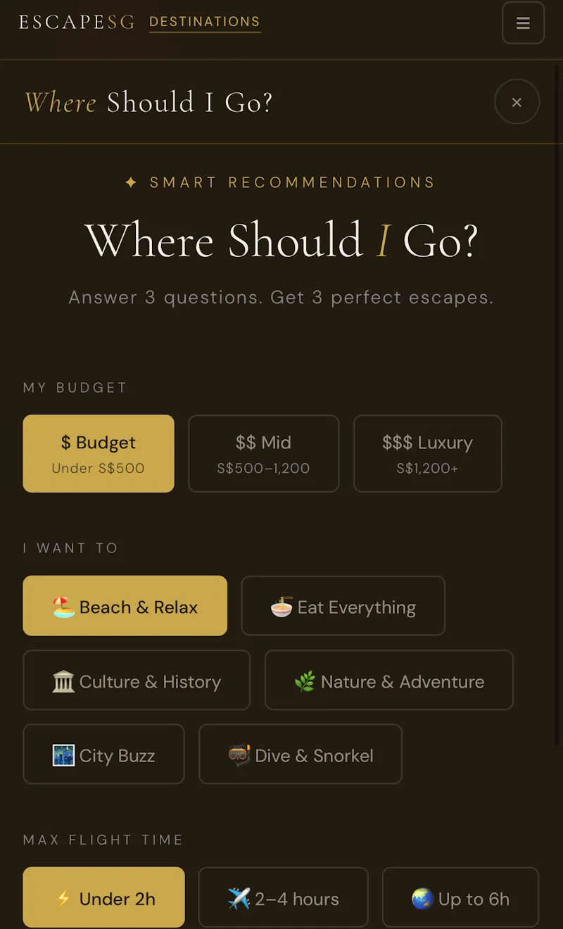 EscapeSG screenshot 2