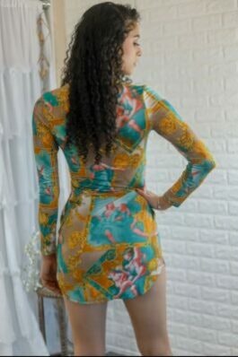 Renaissance Mini Dress media 1