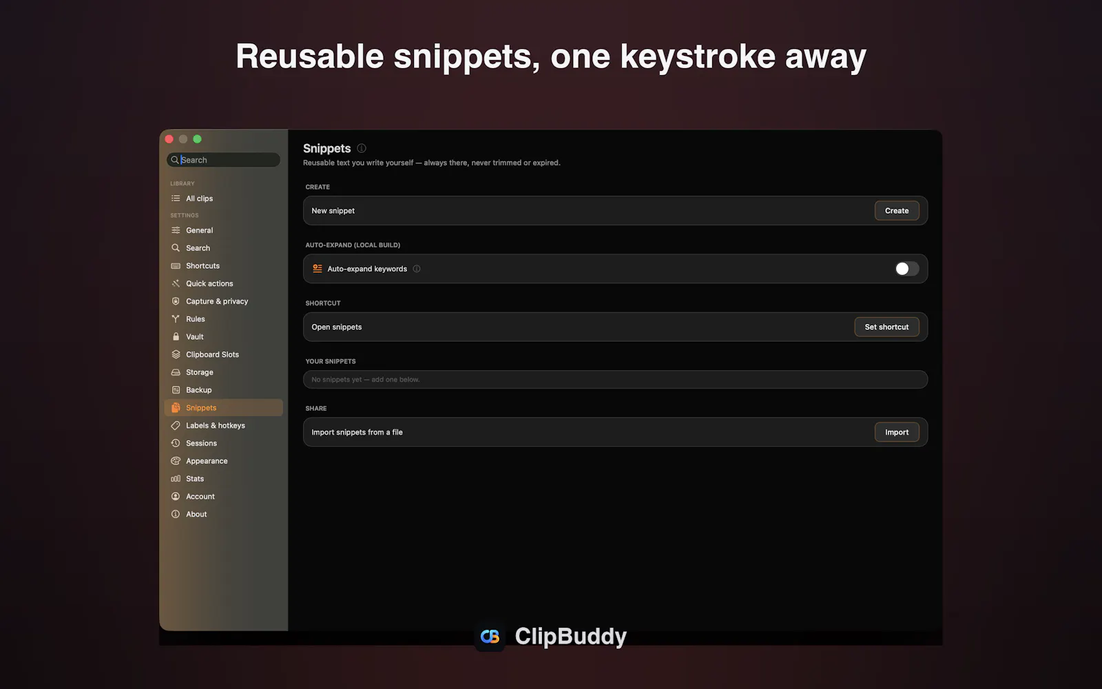 ClipBuddy screenshot 3