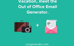 Out of Office Email Generator media 2