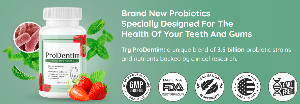 ProDentim - Screenshot 2 showing product features and functionality