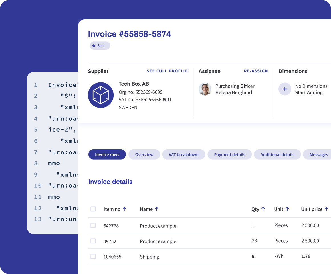 E-invoing API - Peppol ağında ölçeklenebilir iş mesajları medya 2