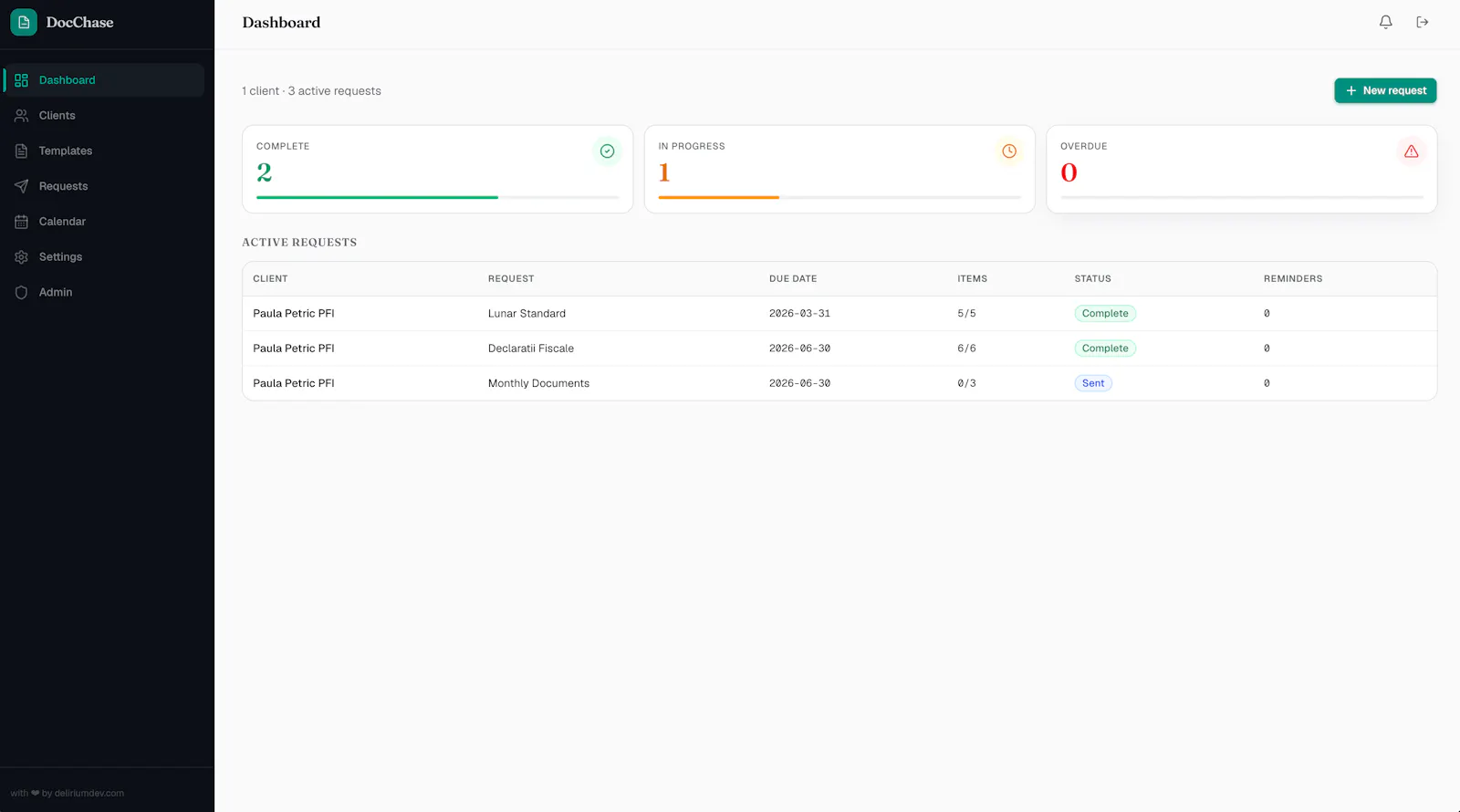DocChase screenshot 2