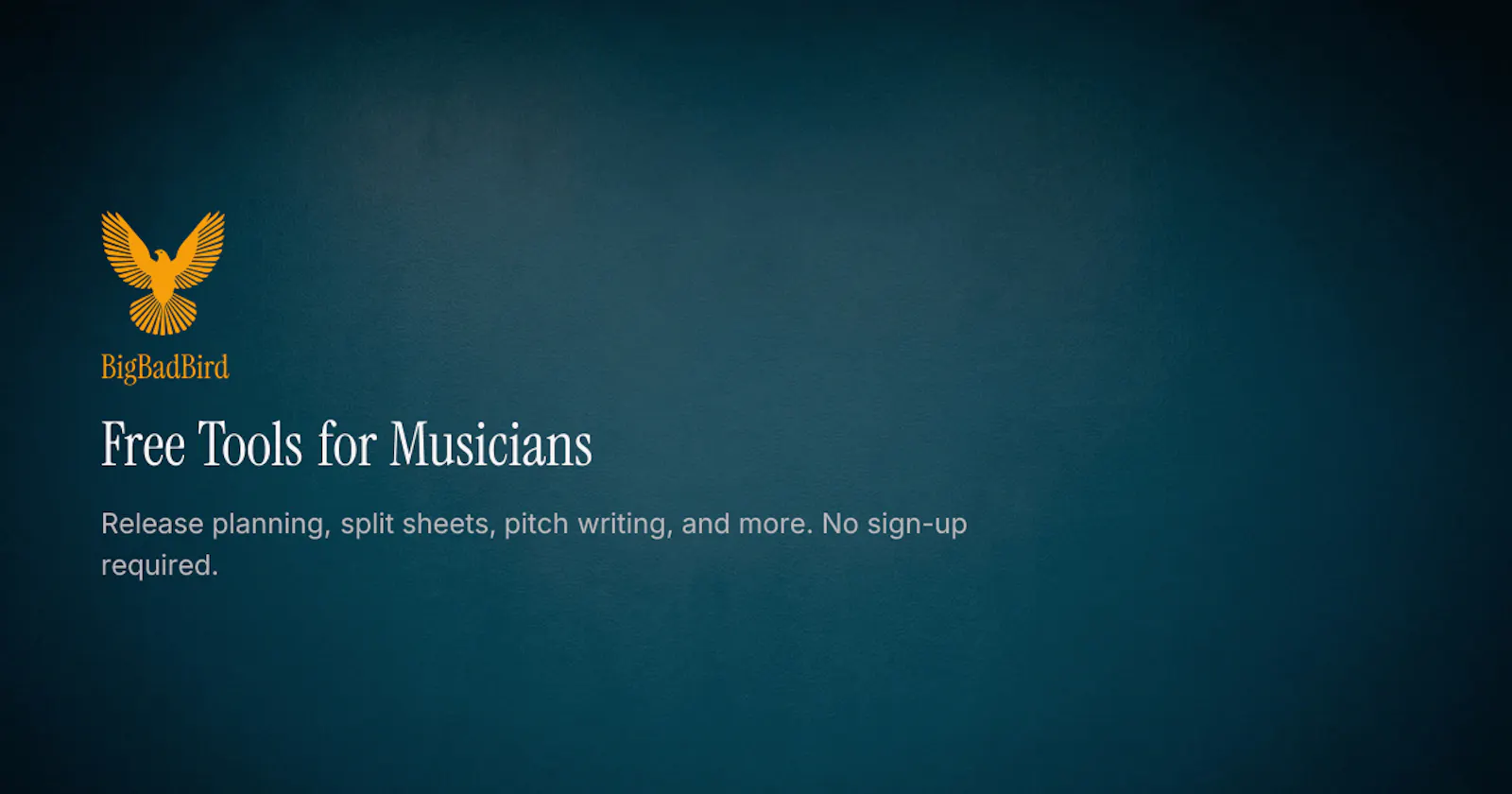 BigBadBird Music Tools screenshot 1