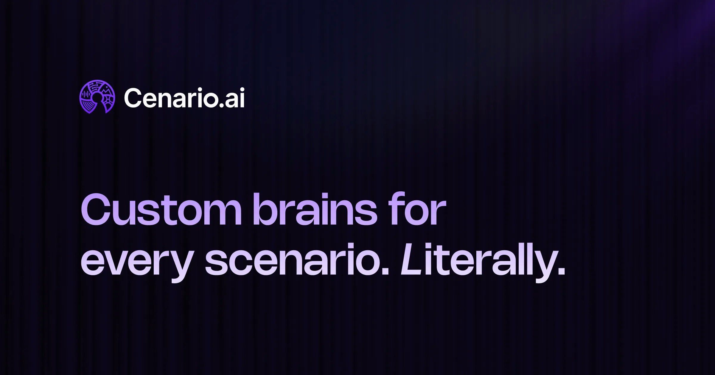 cenario - Main screenshot showing features and interface