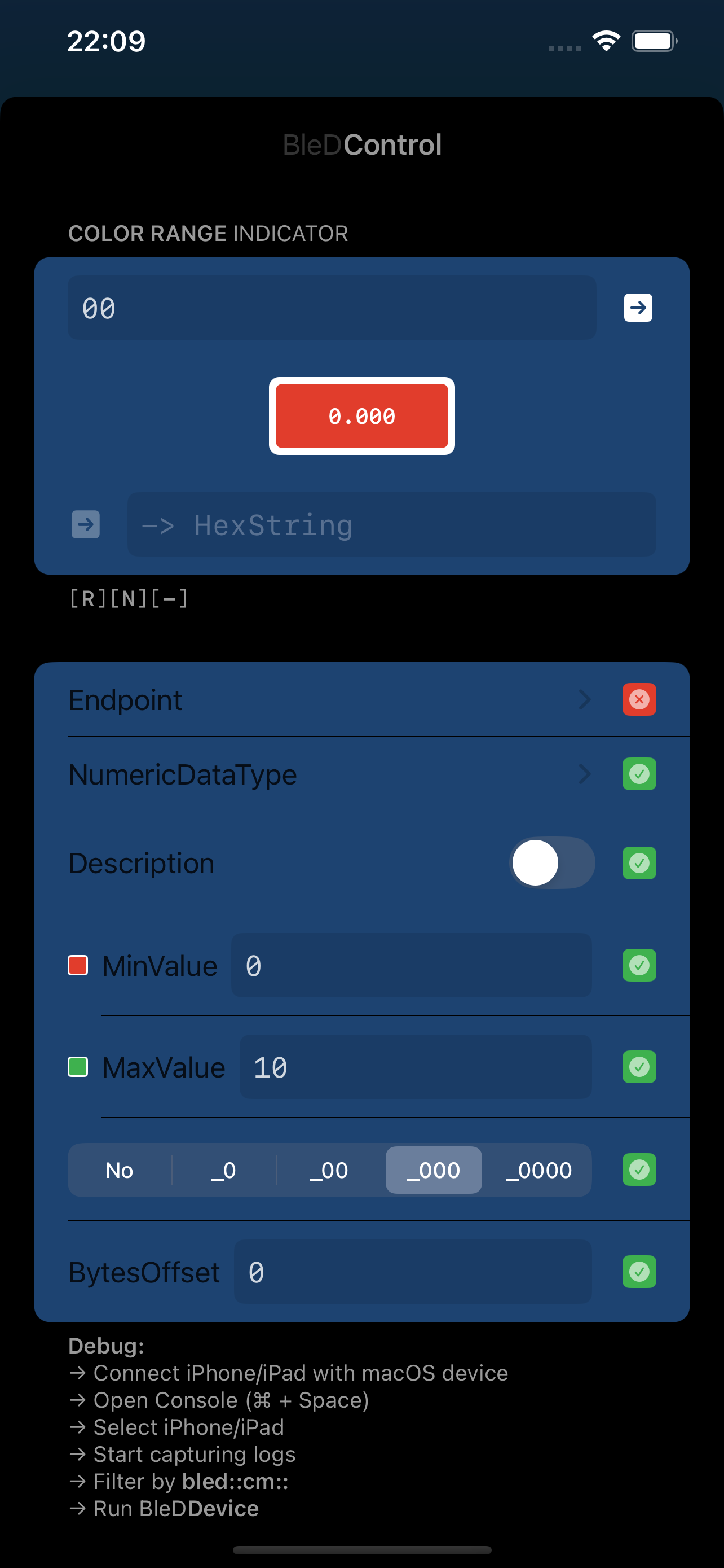 Mídia 8 de Config BLED - Crie o controlador Bluetooth LE