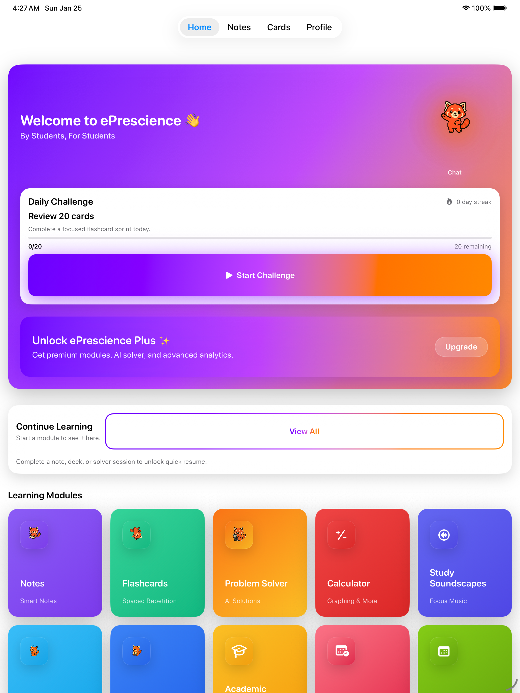 ePrescience IOS Study App Launch gallery image
