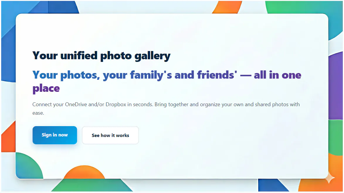 OneGallery Hub — Share your moments gallery image