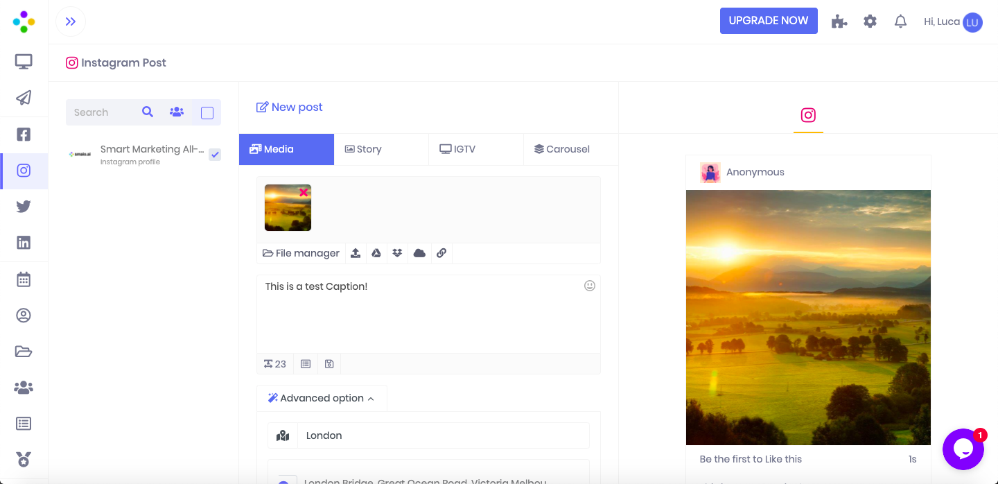 smaio.ai - Social Media Management Tool gallery image