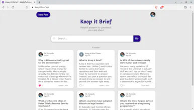 Keep it Brief gallery image