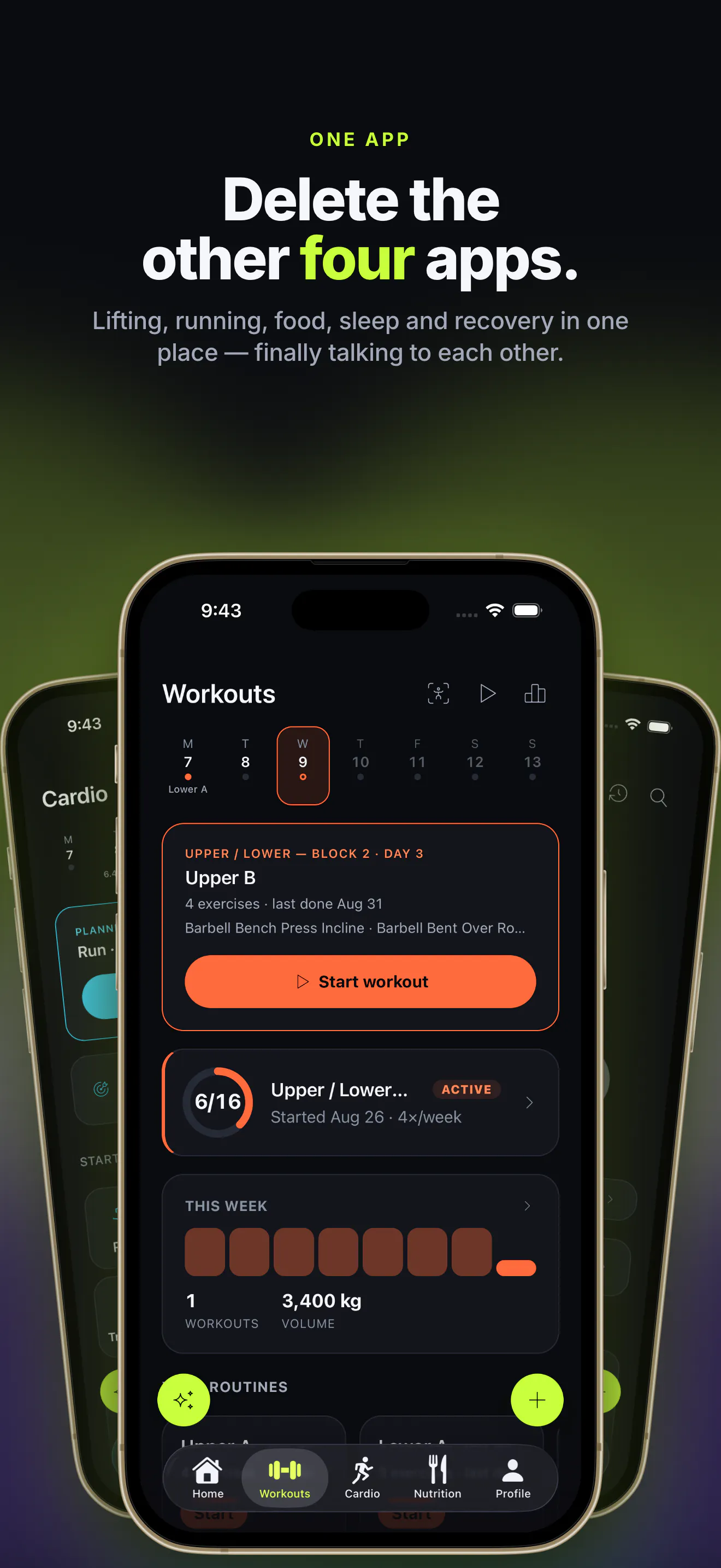 Tvara: AI Gym, Running & Food gallery image