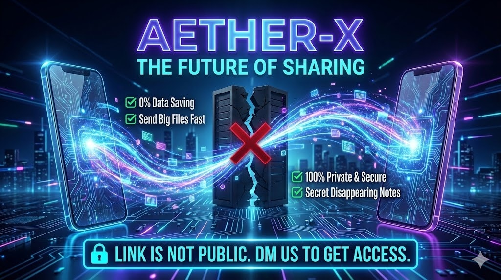 AETHER - Main product screenshot demonstrating key features and user interface