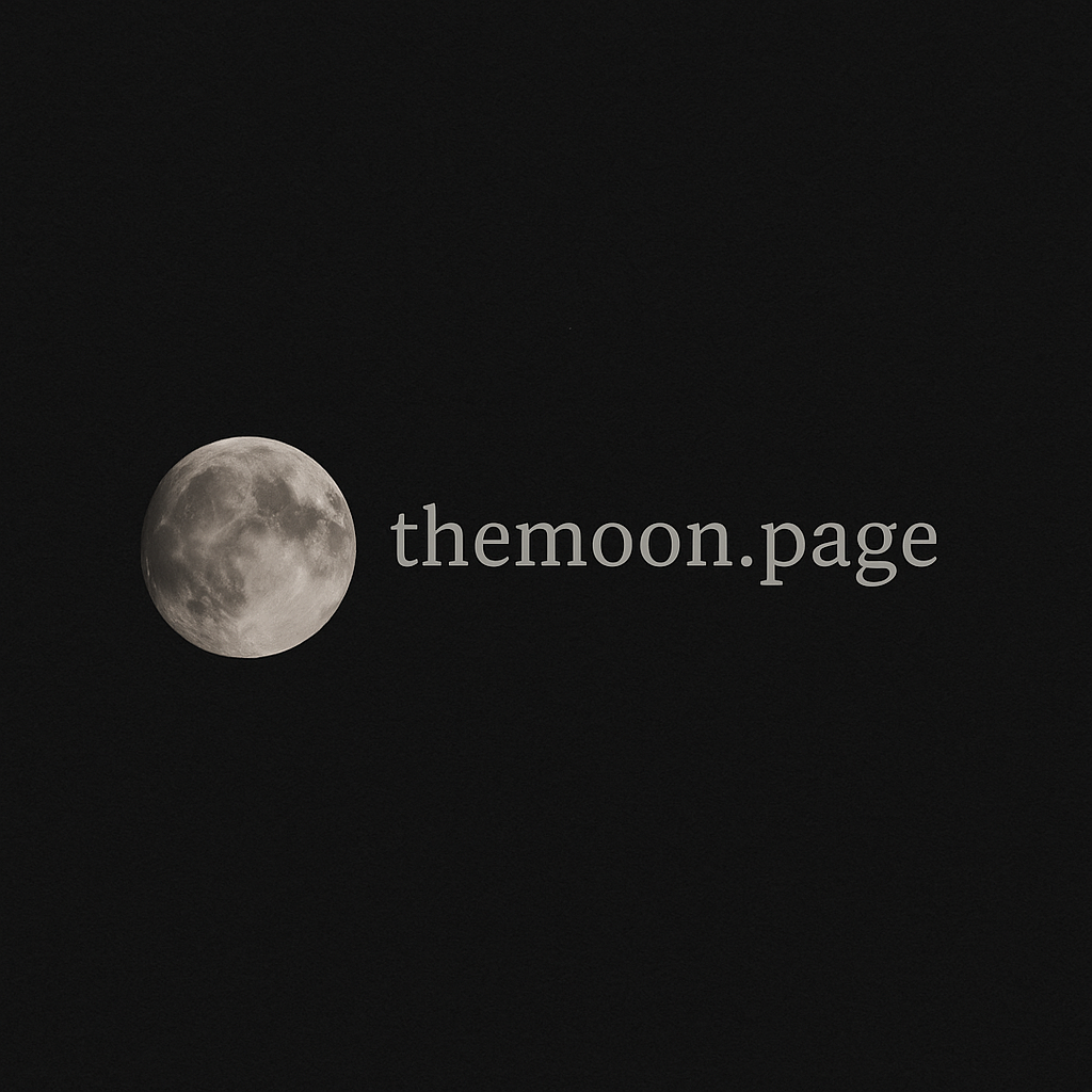 The Moon Page logo