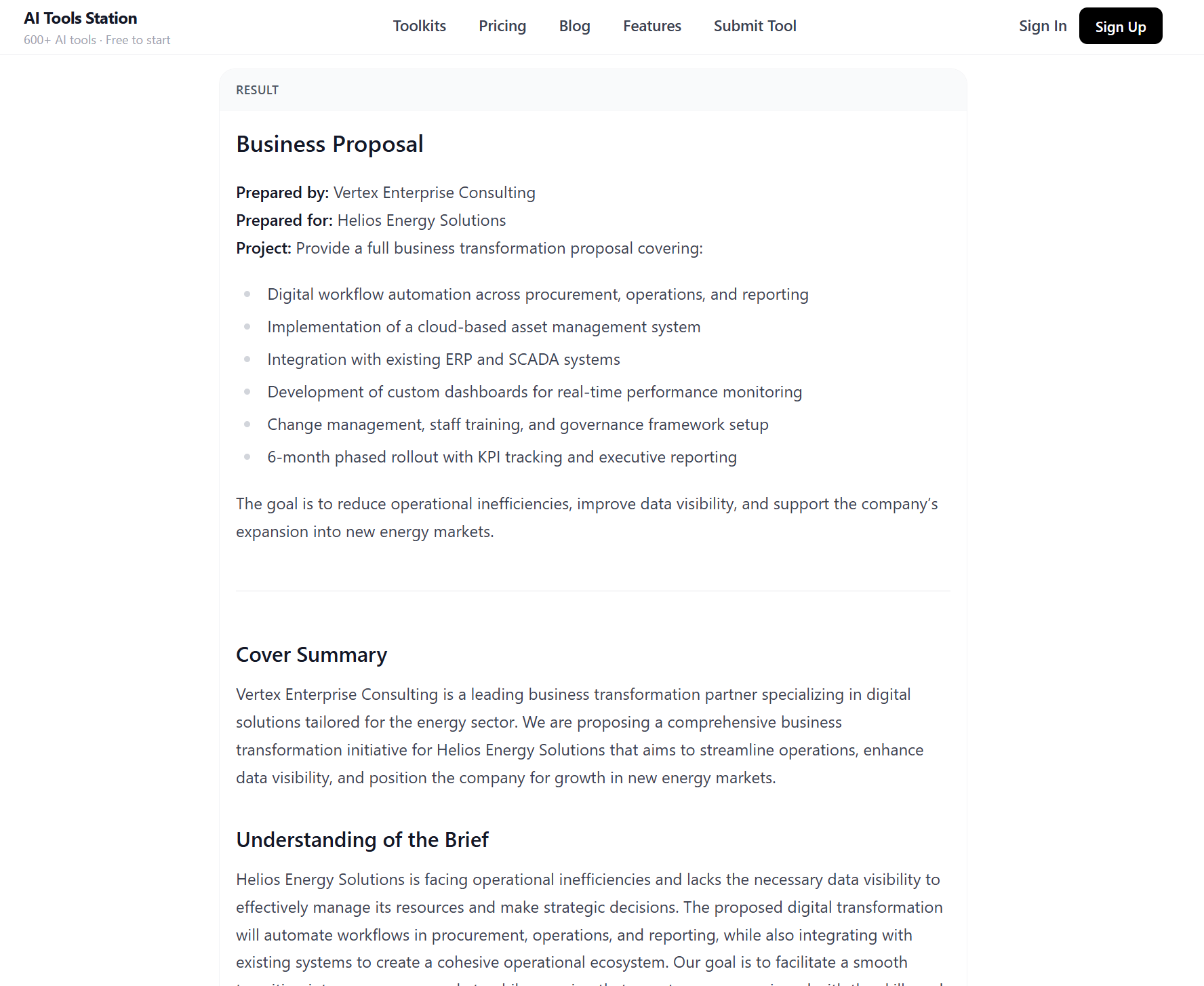 AI Tools Hub gallery image