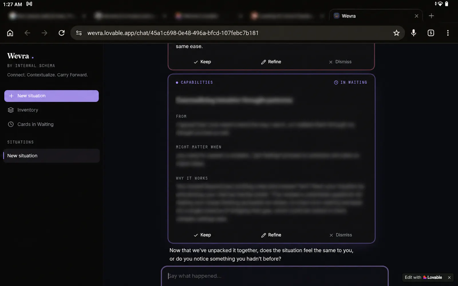 Wevra screenshot 2