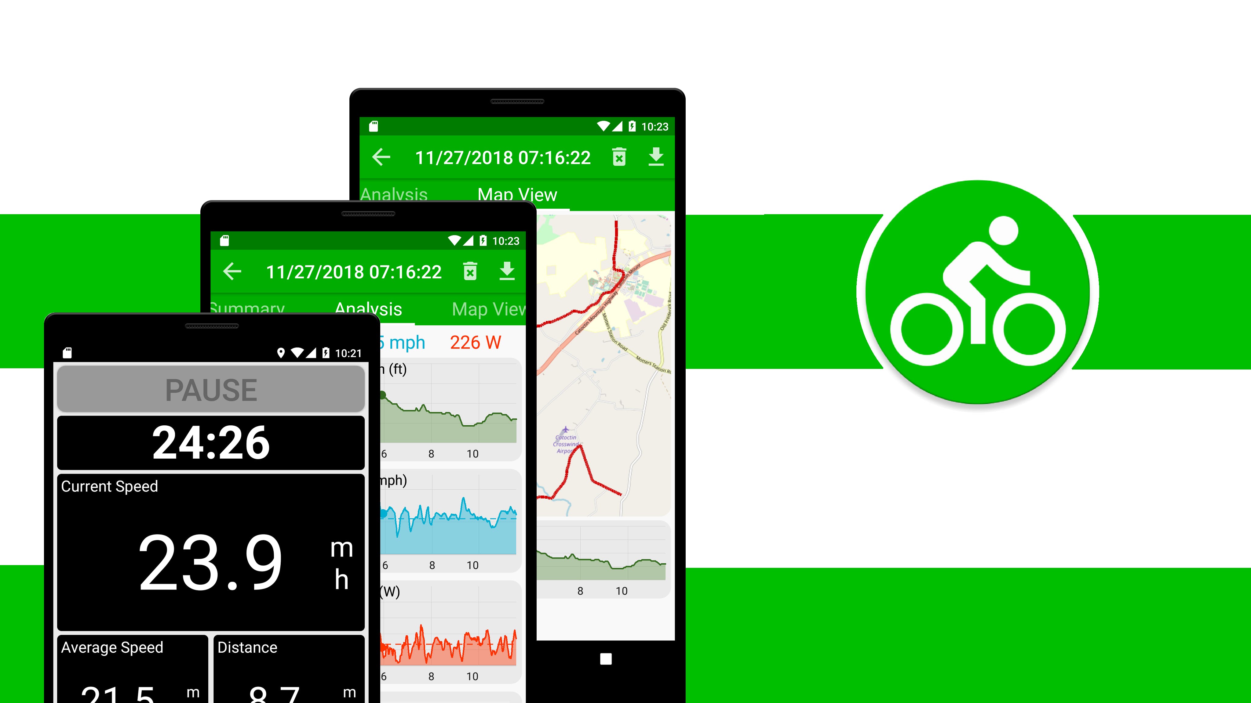ReidenBike Cycling GPS Fitness Tracker media 1