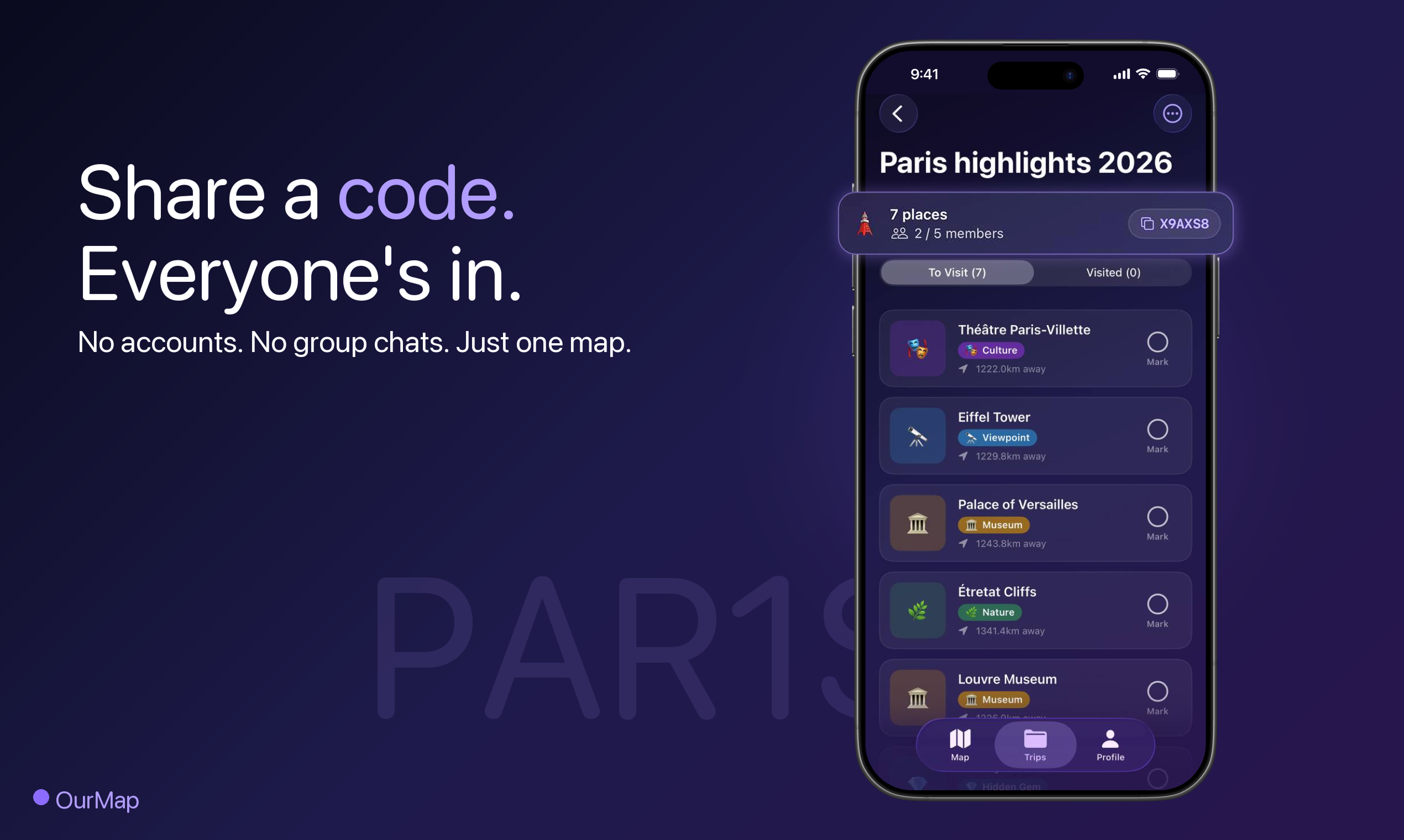 OurMap: Trip Planner & Places gallery image