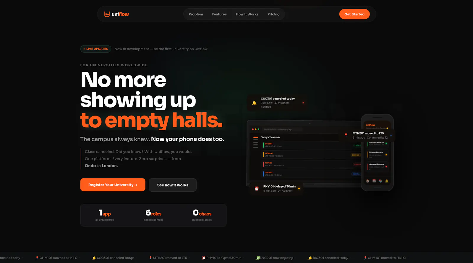Uniflow screenshot 1