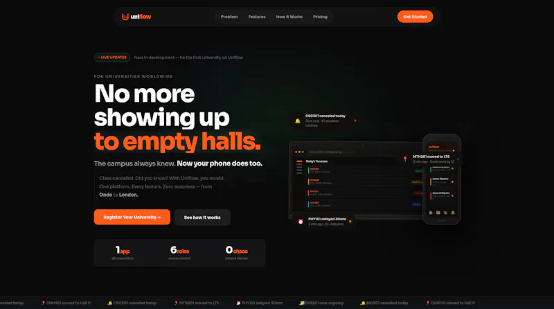 Uniflow screenshot 1