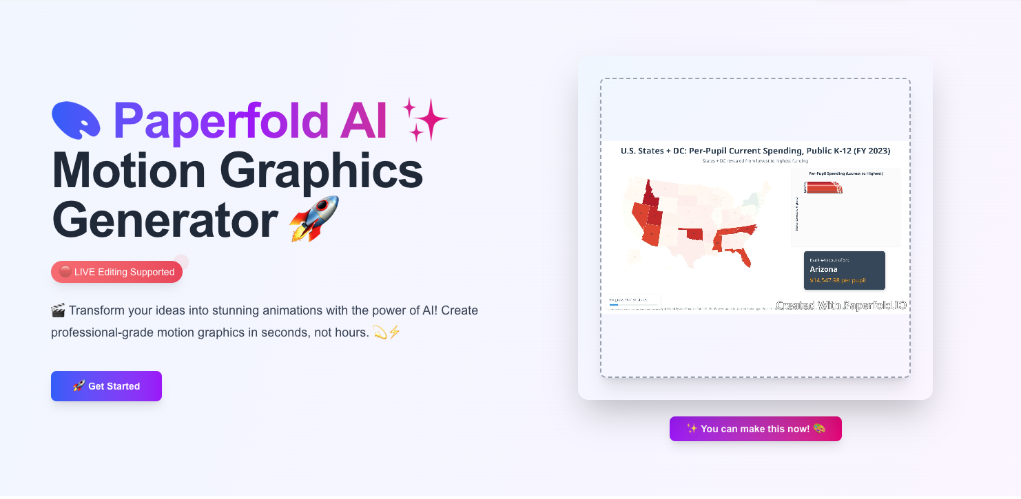 Mídia 2 de Papelfold - Gráficos, mapas e ilustrações Animadas AI Motion Graphics