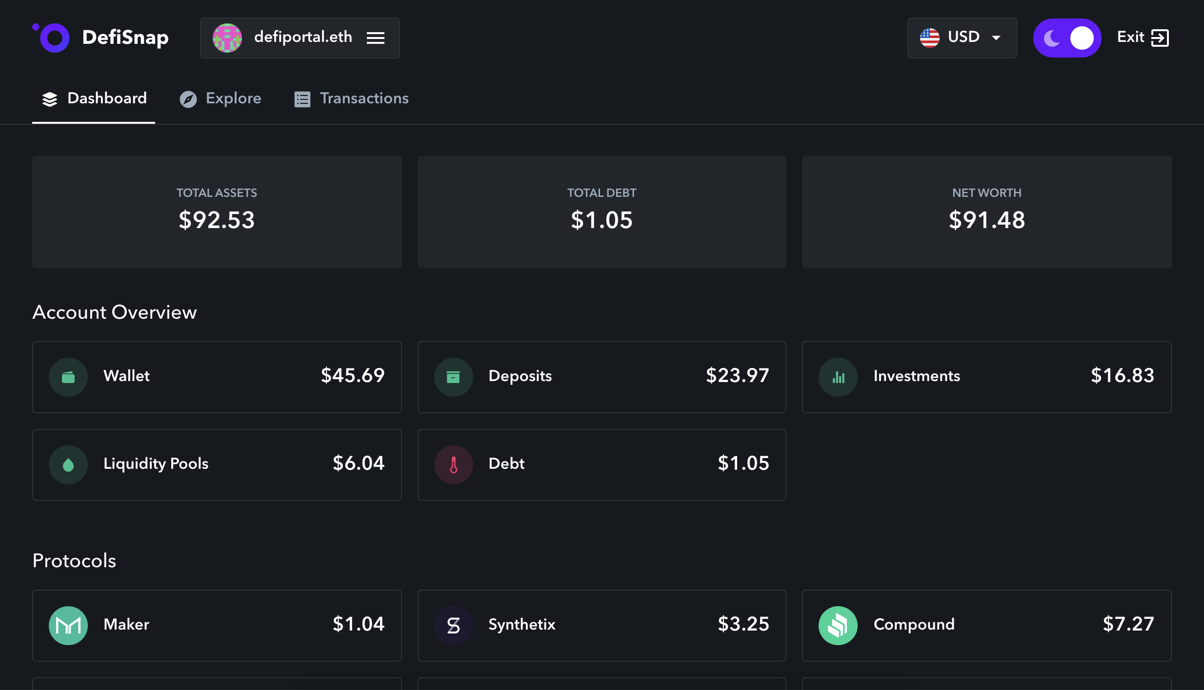 DefiSnap gallery image