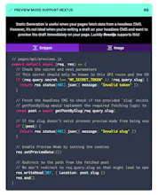 Next.js Tips gallery image
