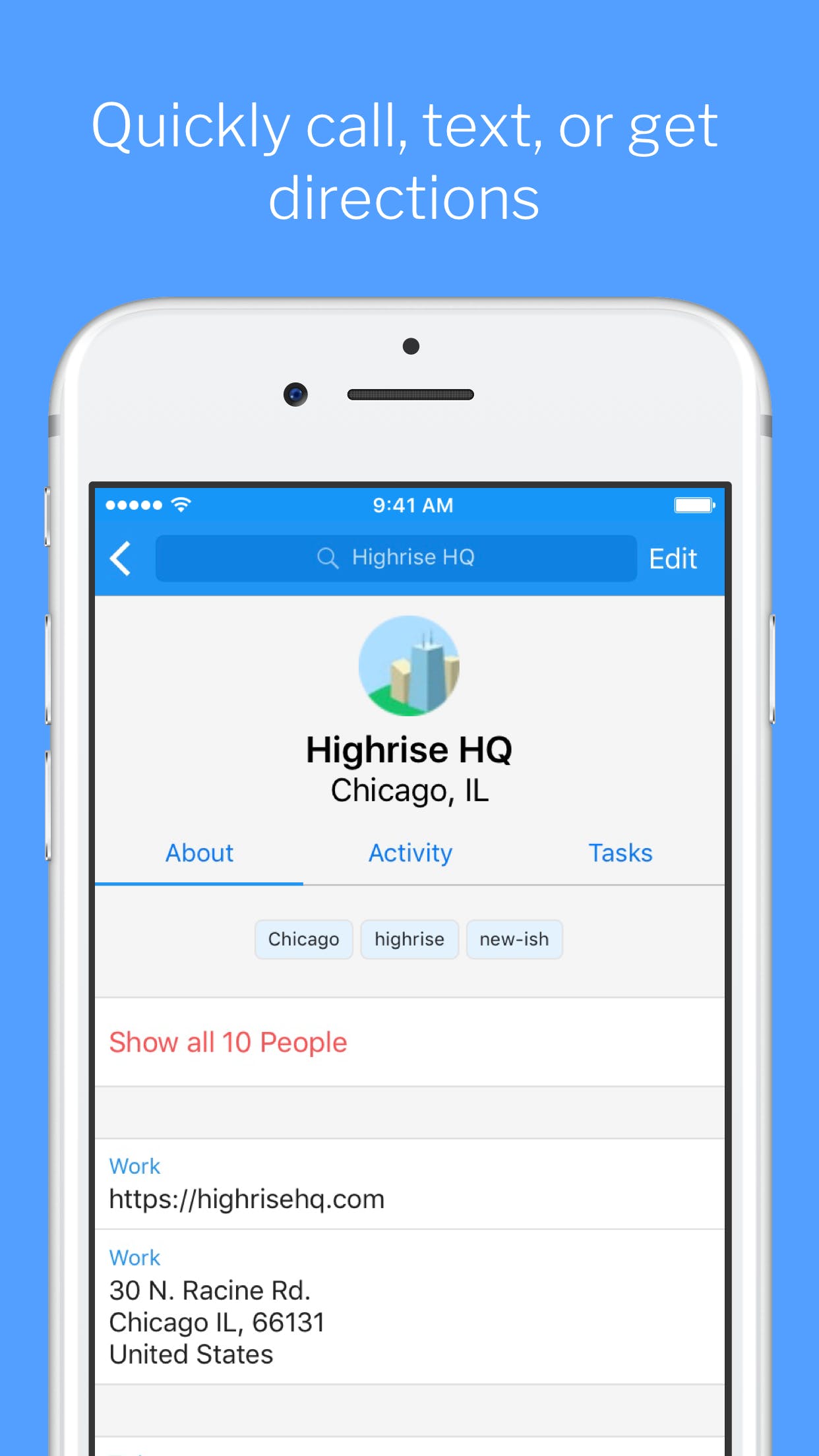 Highrise CRM for Android media 1