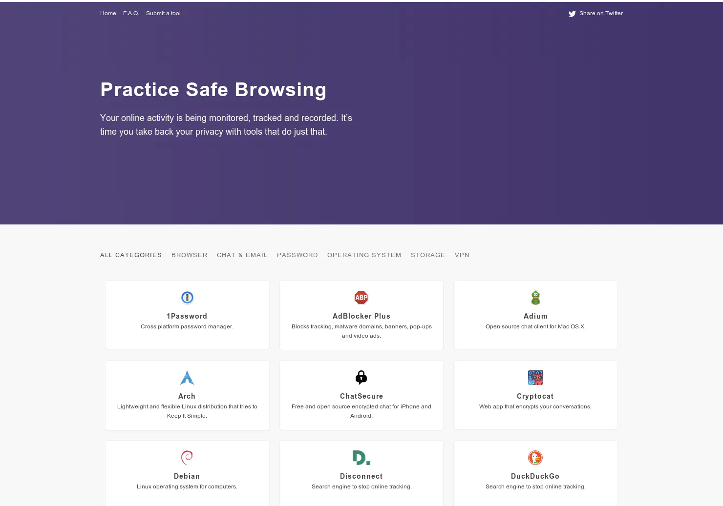 Practice Safe Browsing
