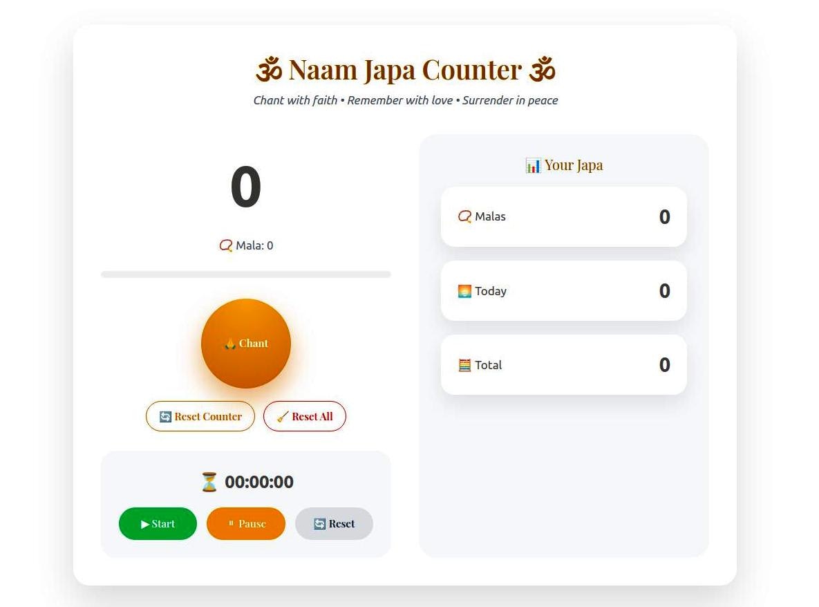 Naam Japa Counter gallery image