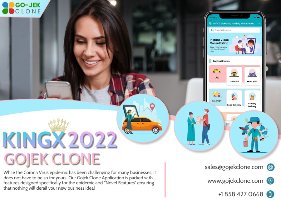 Gojek Clone: On Demand Multi Service App