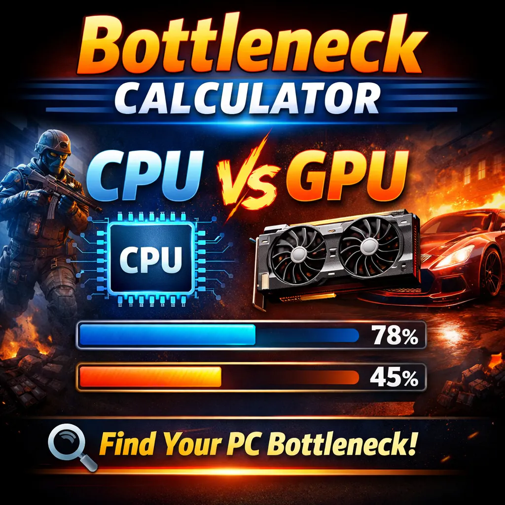 PCbottleneckCalculator 제품 배너