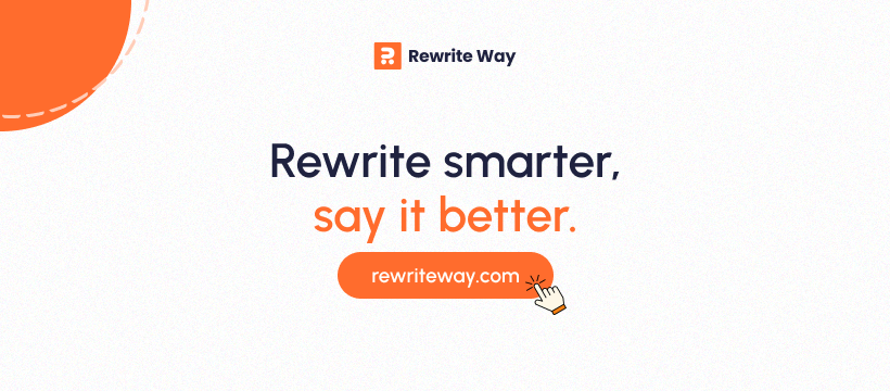 Rewriteway - Main product screenshot demonstrating key features and user interface