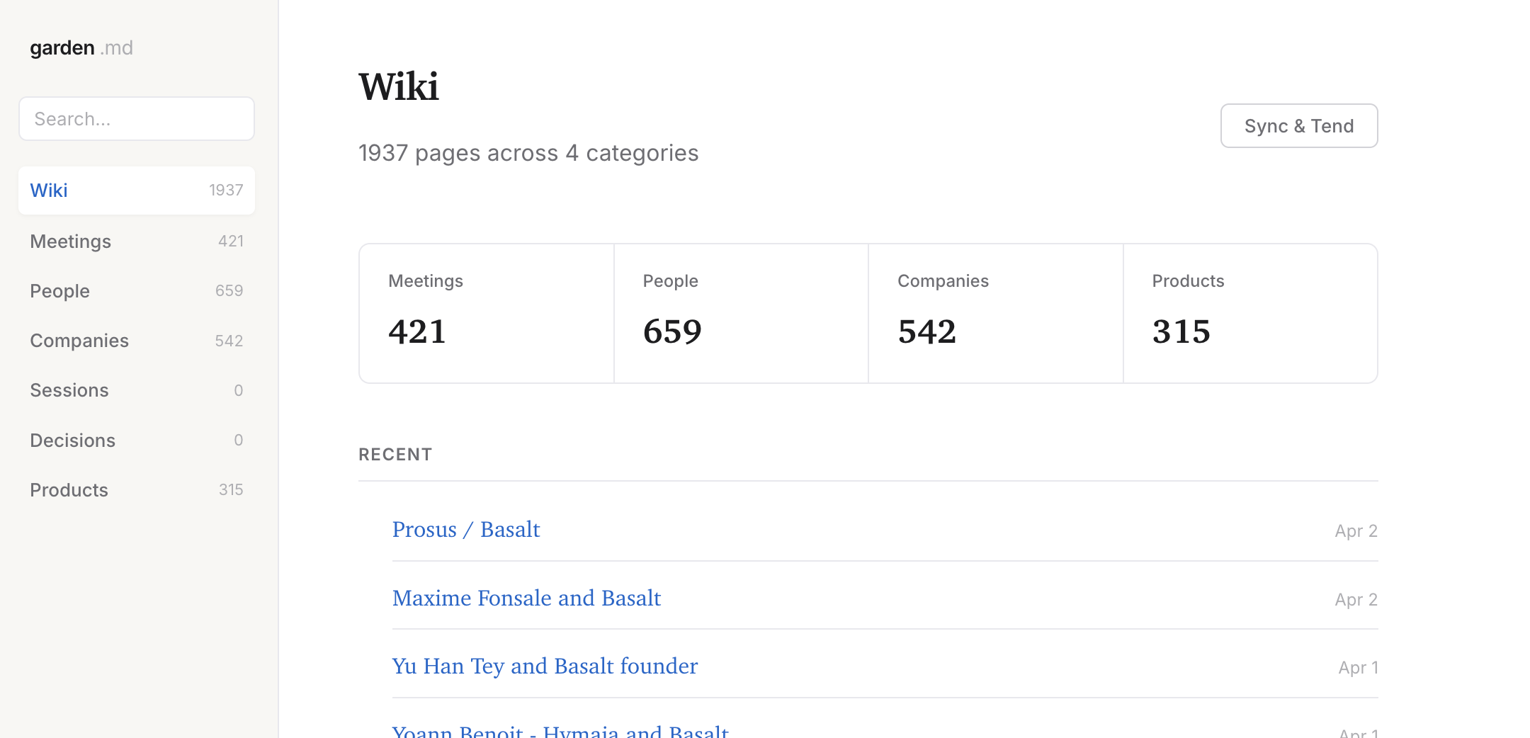 Garden gallery image