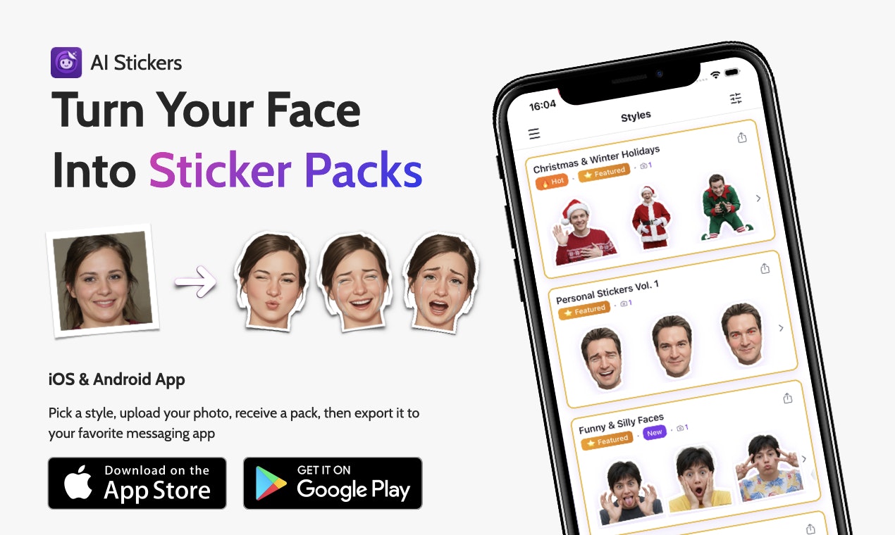 AI Stickers gallery image