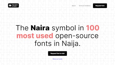The Naira in Fonts gallery image