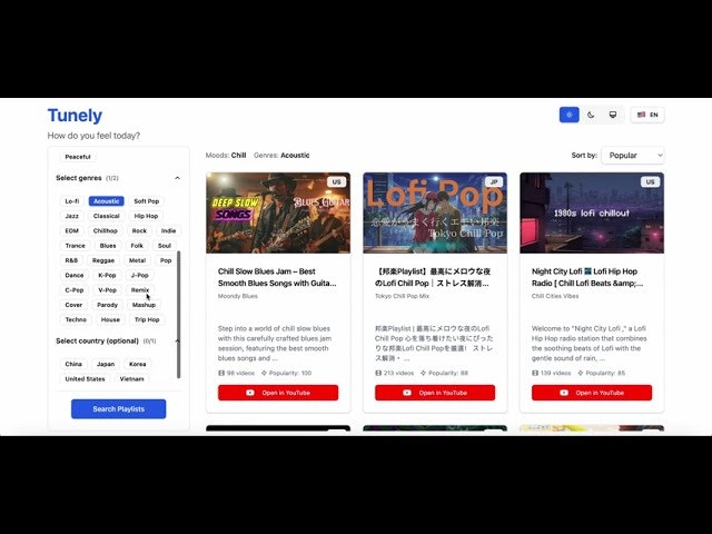 Tunely gallery image