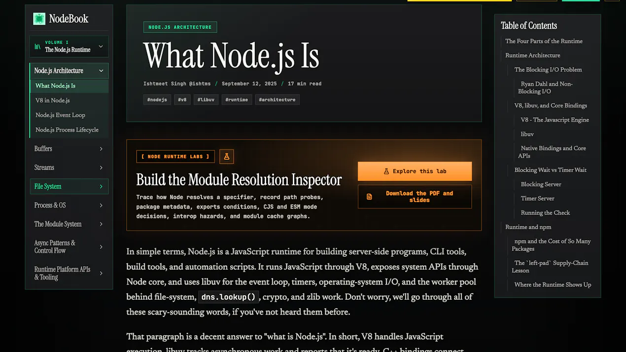 NodeBook product