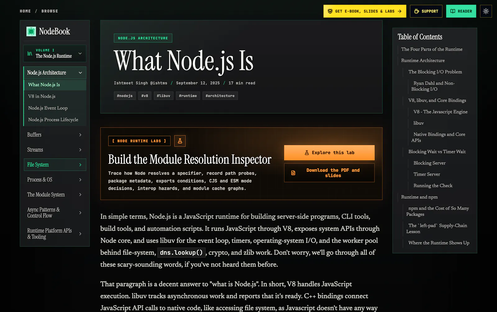 NodeBook screenshot 2