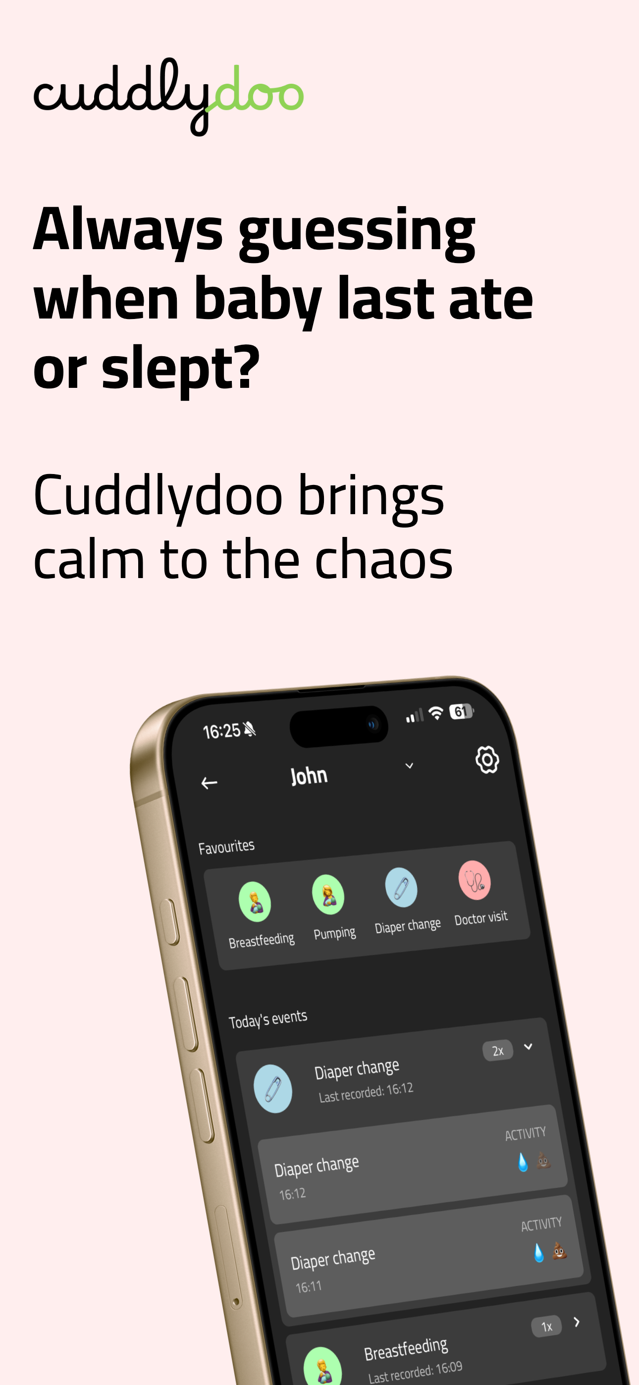 Cuddlydoo - Main product screenshot demonstrating key features and user interface