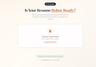 ATS Resume Checker by SmashingDocs gallery image