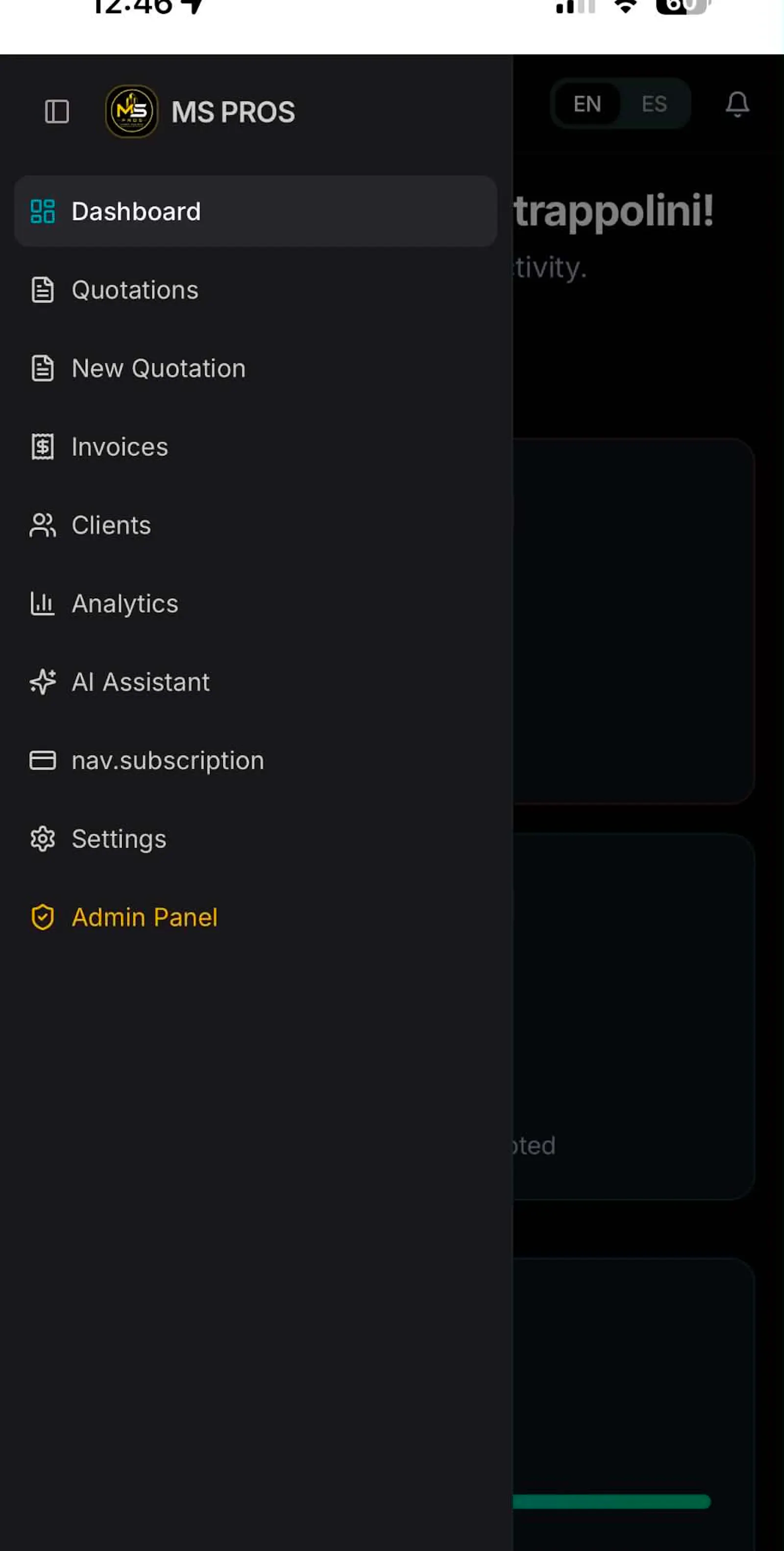 MS PROS screenshot 2