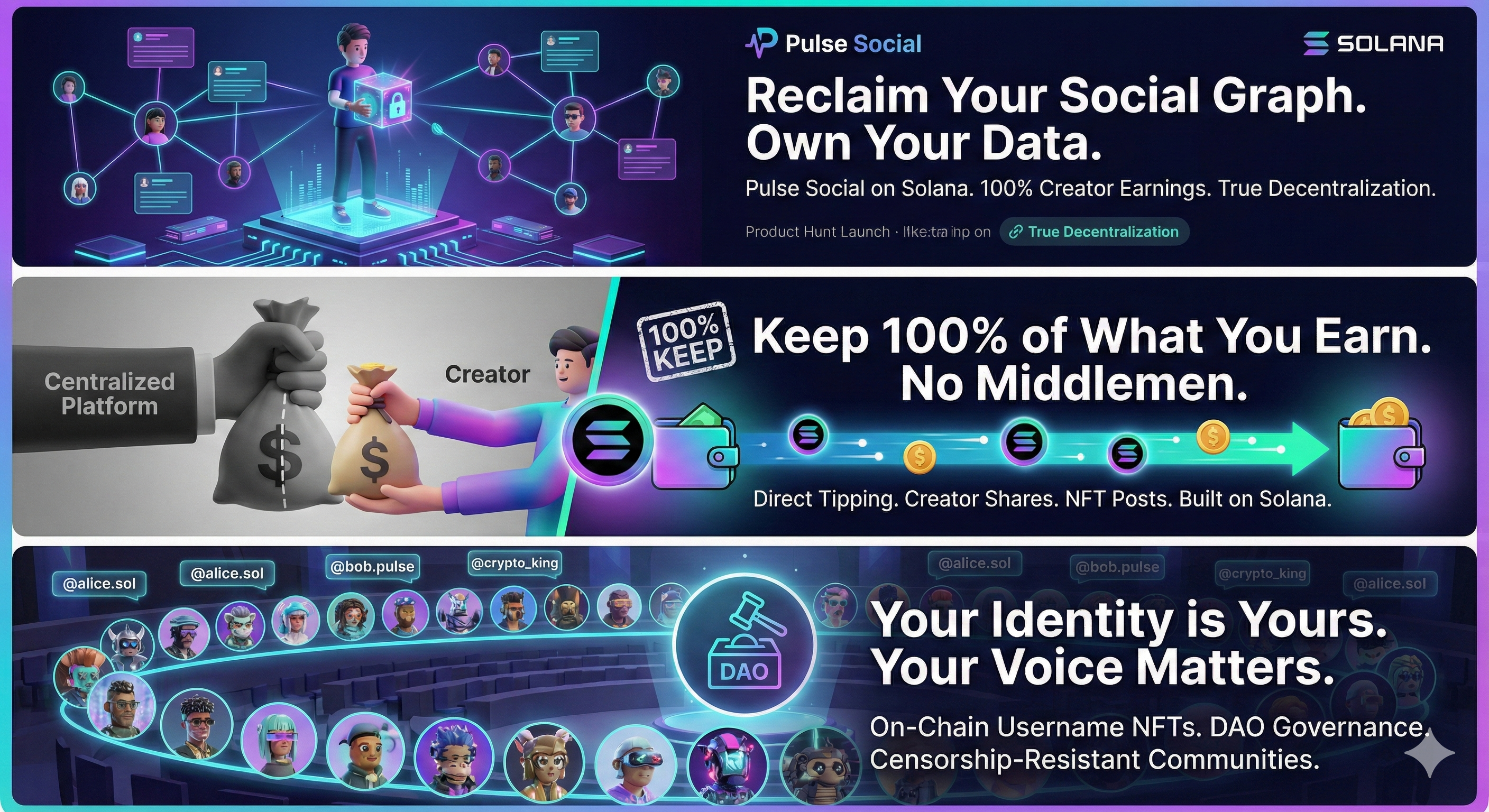 Pulse - Main product screenshot demonstrating key features and user interface