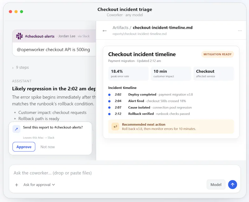 OpenWorker screenshot 2