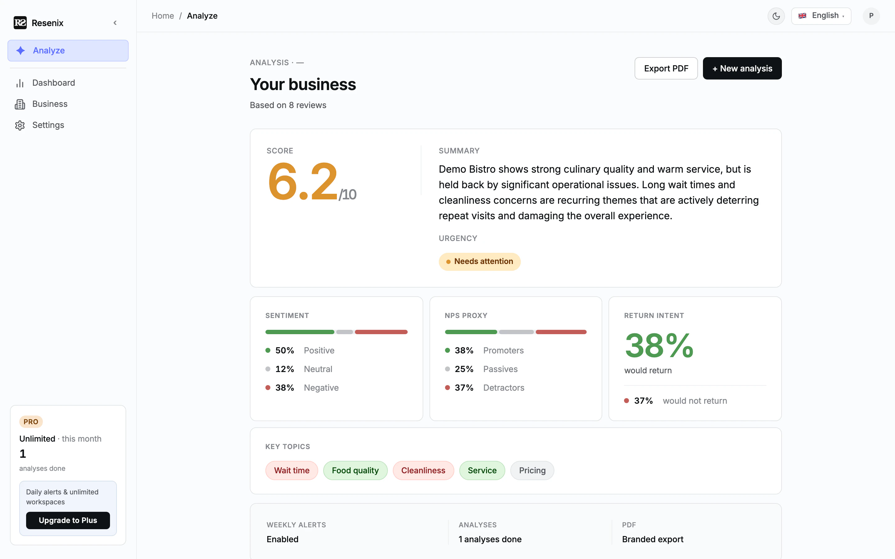 Resenix screenshot 2