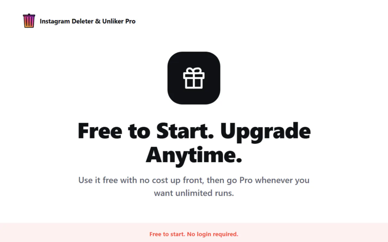 Instagram Bulk Deleter & Unliker Pro gallery image