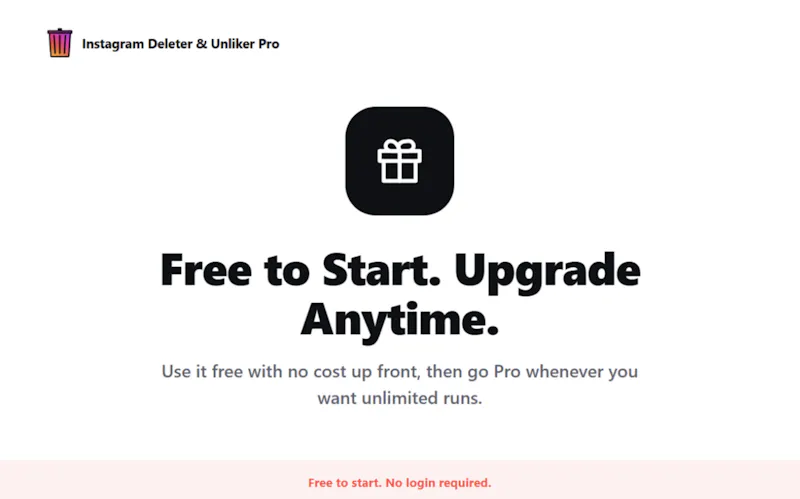 Instagram Bulk Deleter & Unliker Pro screenshot 5