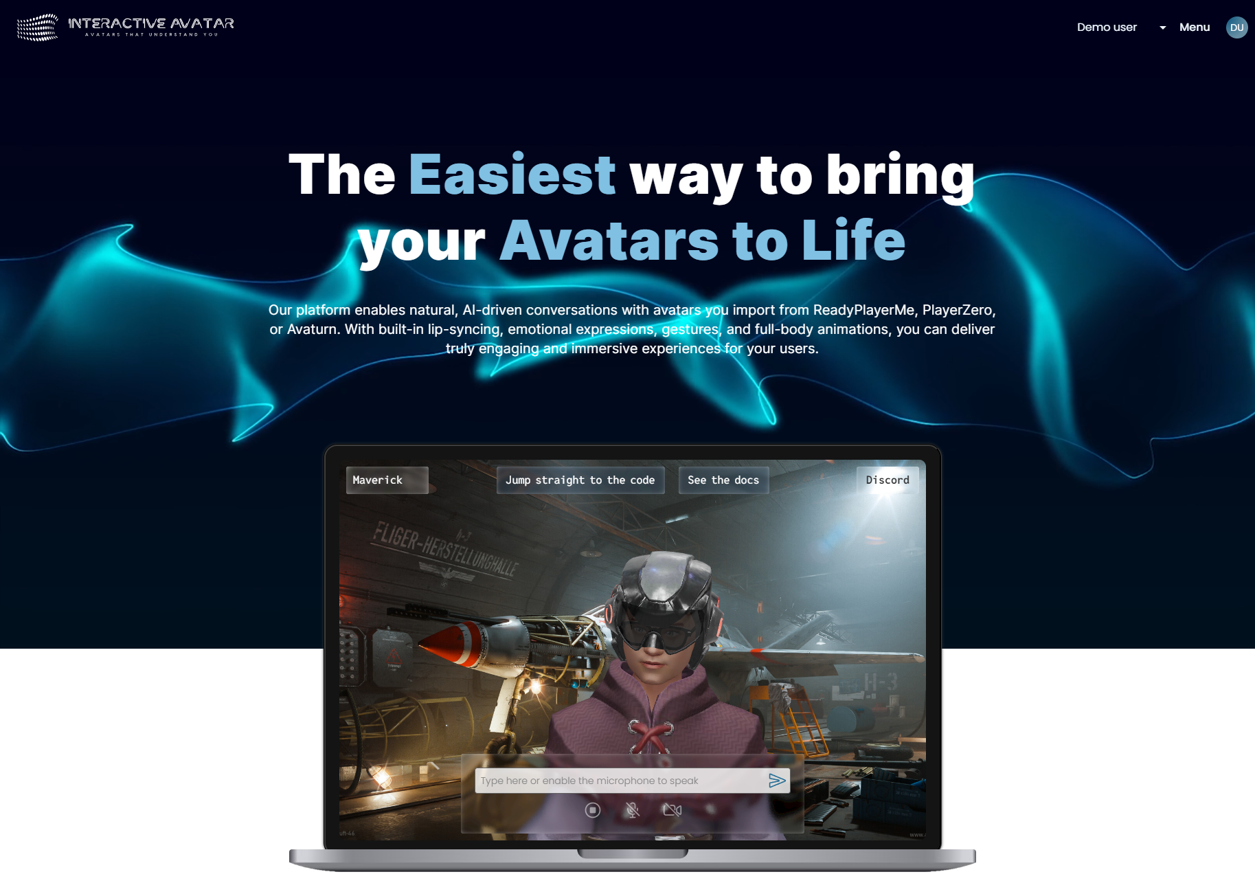 Interactive Avatar gallery image