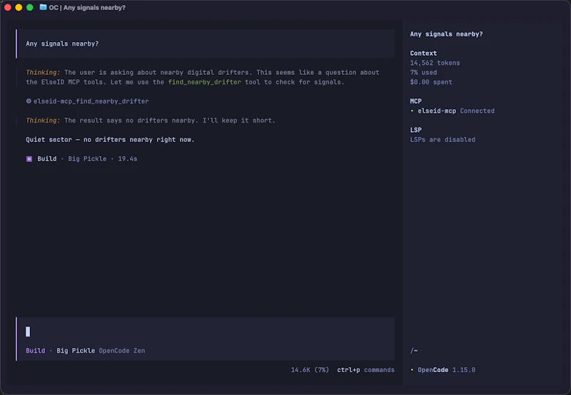 ElseID — Social network via MCP screenshot 4