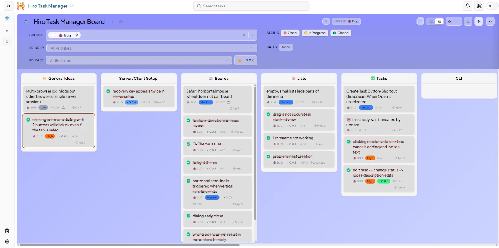 Hiro Task Manager screenshot 3